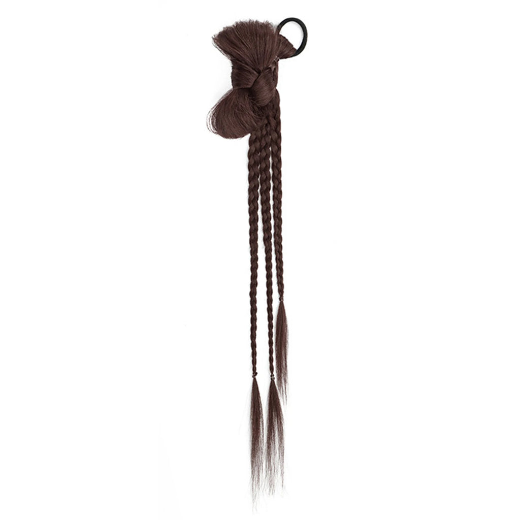 Women's Braid Wig - Cute And Natural Hair Extensions For Long Braid Styles, Ideal For Role-Playing, And Costume Props