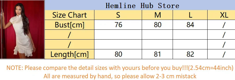 Solid Satin Dress Lady Short Sleeve Stand Collar Patchwork Ruffle Draped Elegant Dresses 2026 Women Party Dinner Chic Vestido