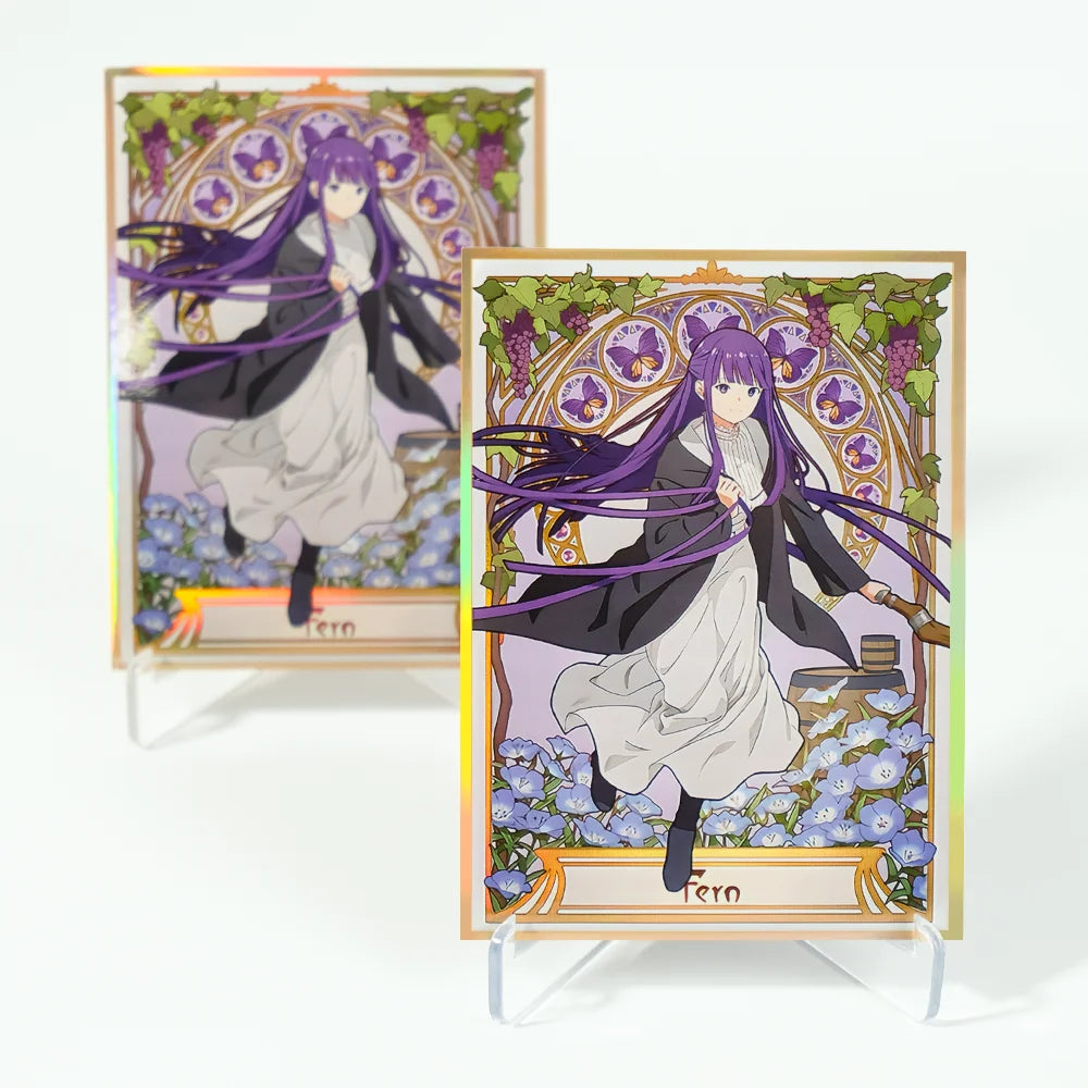 60-120pcs 67x92mm Standard Size Cards Sleeves Top Loading Board Game Inner Card Protector for MGT/TCG (Frieren/Fern）