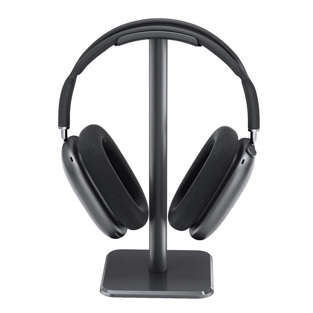 Headphone Holder Rack Aluminium Alloy Headset Support Stand Space Saving Desktop Organizer Display Vertical Bracket Hanger