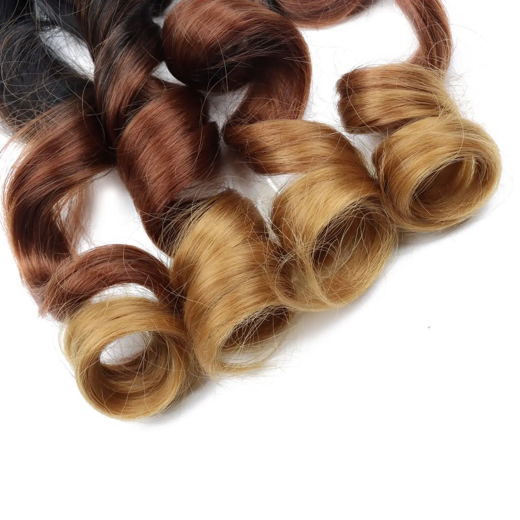 French Curl Braiding Hair 16 inch Pre Stretched Bouncy Braiding Hair Easy Braid Crochet Hair Yaki Texture Synthetic Hair