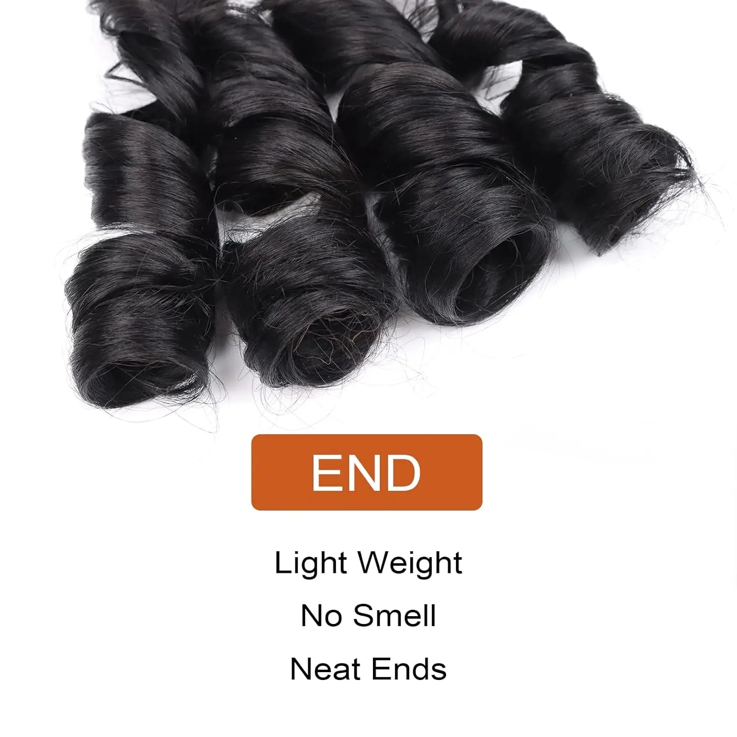 French Curly Braiding Hair,12/16/18/22/24 Inch Loose Wavy Bouncy French Curl Braiding Hair Extensions Synthetic Croch