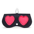 INS Cartoon Women Portable Sun Eye Glasses Box PU Leather Eyewear Case Sunglasses Cute Protection Bags