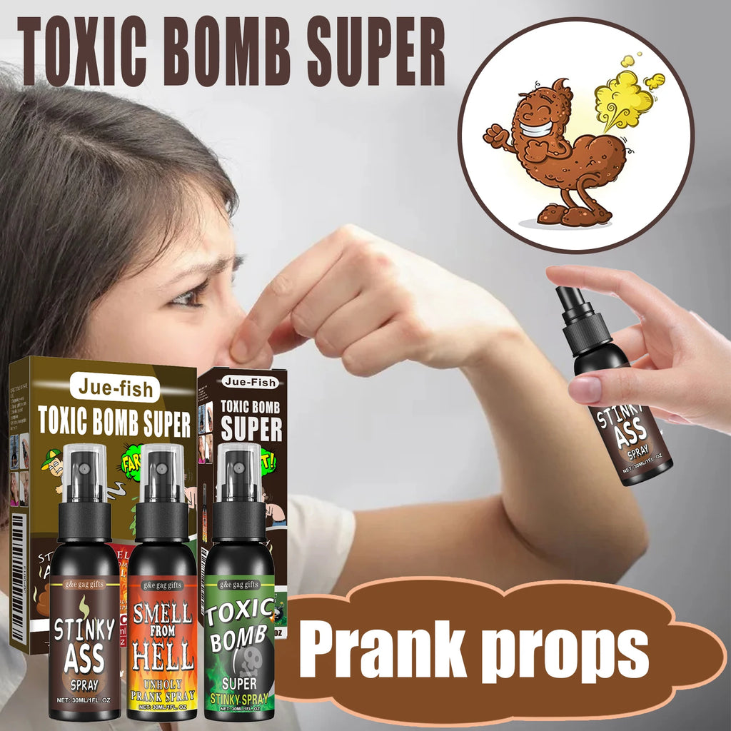 Novelties Liquid Fart Gag Prank Joke Spray Can Stink Bomb Smelly Stinky Gas Joke Sprinkle Prank Family Entertainment Supply