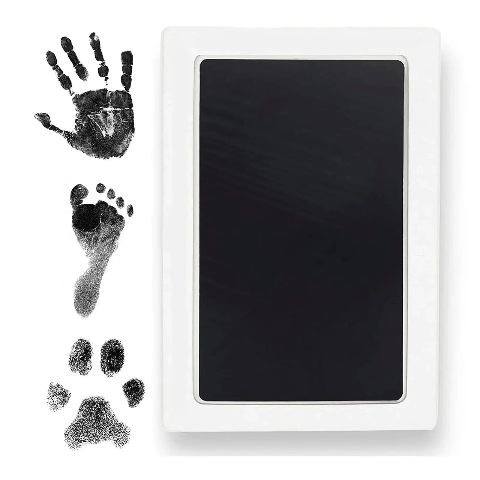 Pet Handprint & Footprint Kit – Dog & Cat Paw Print Pad with Clean Touch Ink  No Smudging, Commemorative Photo Album Maker