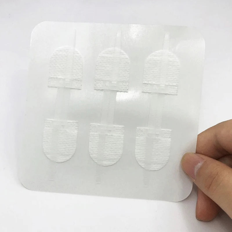 3pcs/set  Portable Zipper Tie Wound Closure Patch Hemostatic Patch Wound Fast Suture Zipper Band-Aid Outdoor  Safety Survival