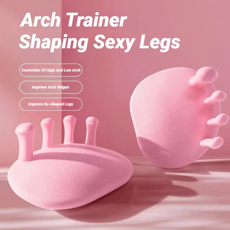 Foot Arch Trainer Anti-Slip Leg Shaping Exerciser Yoga Muscle Relaxing Massage Auxiliary Gym Sports Fitness Toes Training
