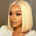 Women's 12 inch golden wig, soft and multifunctional, synthetic high-temperature fiber suitable for daily use