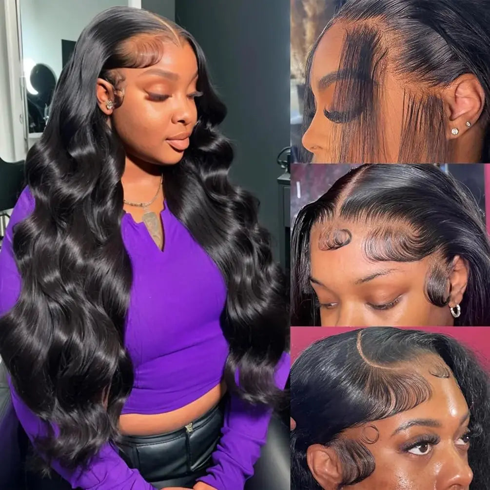 Body Wave Bundles Human Hair 12A 100% Unprocessed Brazilian Virgin Hair Body Wave Bundles Natural Black 3 Bundles For Women