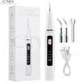 Ultrasonic Water Flosser Teeth Cleaner Women Tartar Remover Stain Eraser Multi Gear Type-C Rechargeable Portable Oral Care Tool