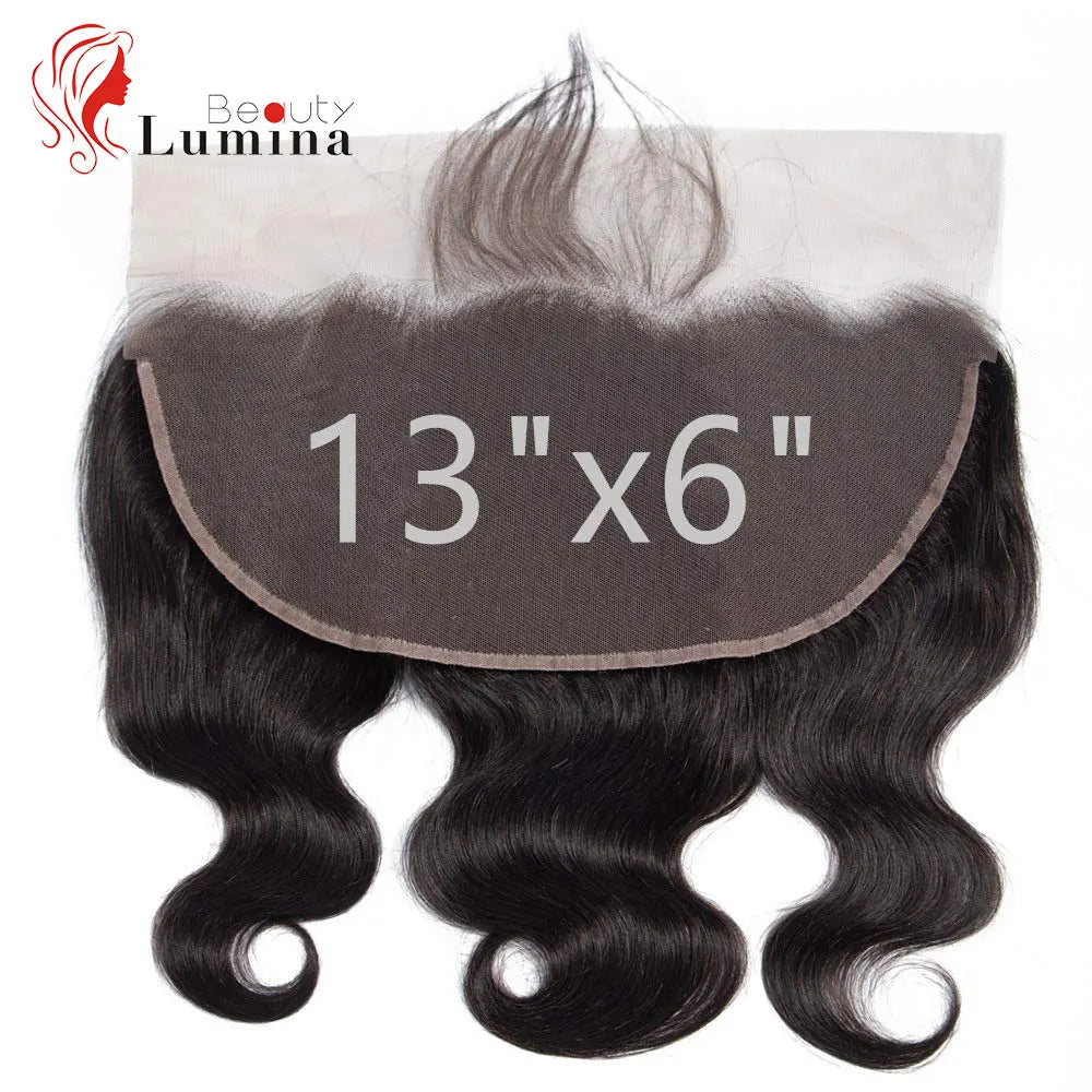 13x6 Body Wave Lace Frontal Invisible Transparent Lace Melt Skins Body Wave 13x4 Frontal Only Human Hair Remy Pre Plucked
