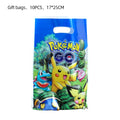 Pokemon Gift Bags Birthday Party Decoration Pikachu Goody Biscuit Package Candy Bag Baby Shower Kids Party favors Gifts Supplies