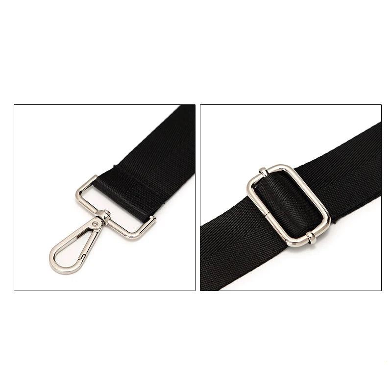 80-140CM Replacement Shoulder Bag Strap For Briefcase Men Crossbody Shoulder Bags Strap Adjustable Black Women Bag Accessories